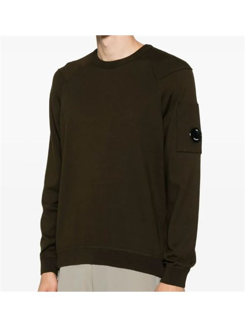 CREW NECK C.P.COMPANY | 18CMKN026A004037A683 - IVY GREEN